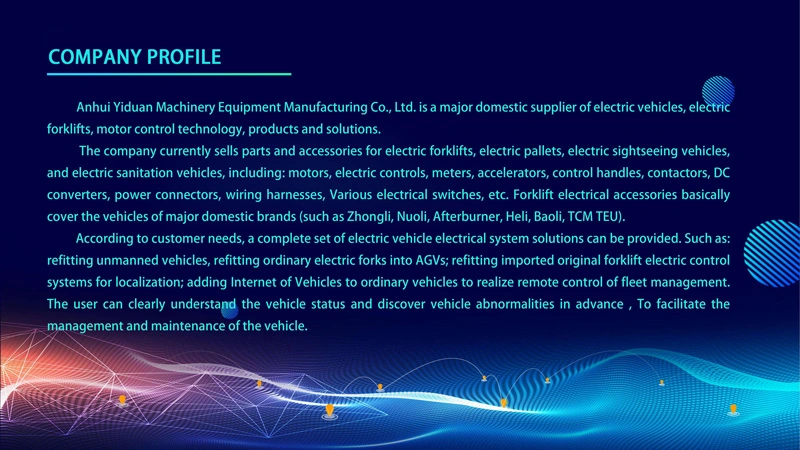 24V Intelligent Forklift Parts Control Tiller Handle Spi-T600 with Can Communication and Waterproof Protection