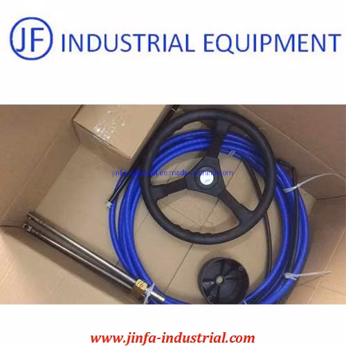 Leva di comando doppia per motore fuoribordo marino in acciaio inossidabile