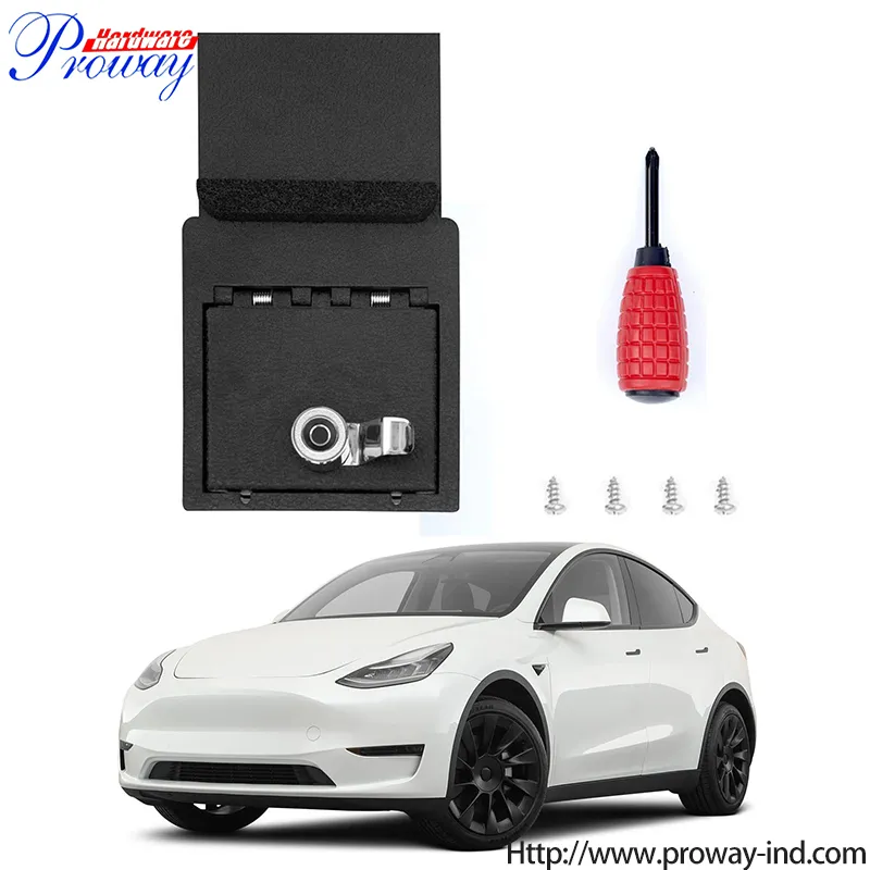 Cassaforte per console centrale con blocco biometrico, cassetta per braccioli per auto, cassetta di sicurezza per console centrale per impronte digitali per il 2021